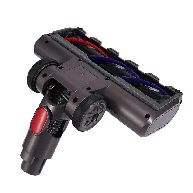 

Electric Turbo For Fluffy Floor Roller Brush Head For Dyson V8 V7 V10 V11 Vacuum Cleaner Brush Parts Accessories With Lights