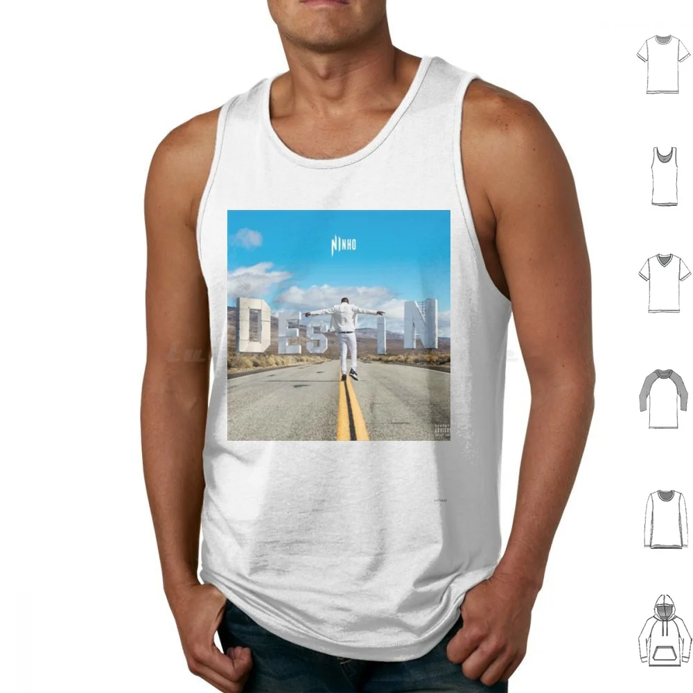 

Ninho Destiny Tank Tops Print Cotton Ninho Rap Rapfrench Jul Rapfr Pnl Maes Kobalad Niska Rk Skyrock Damso Lacrim