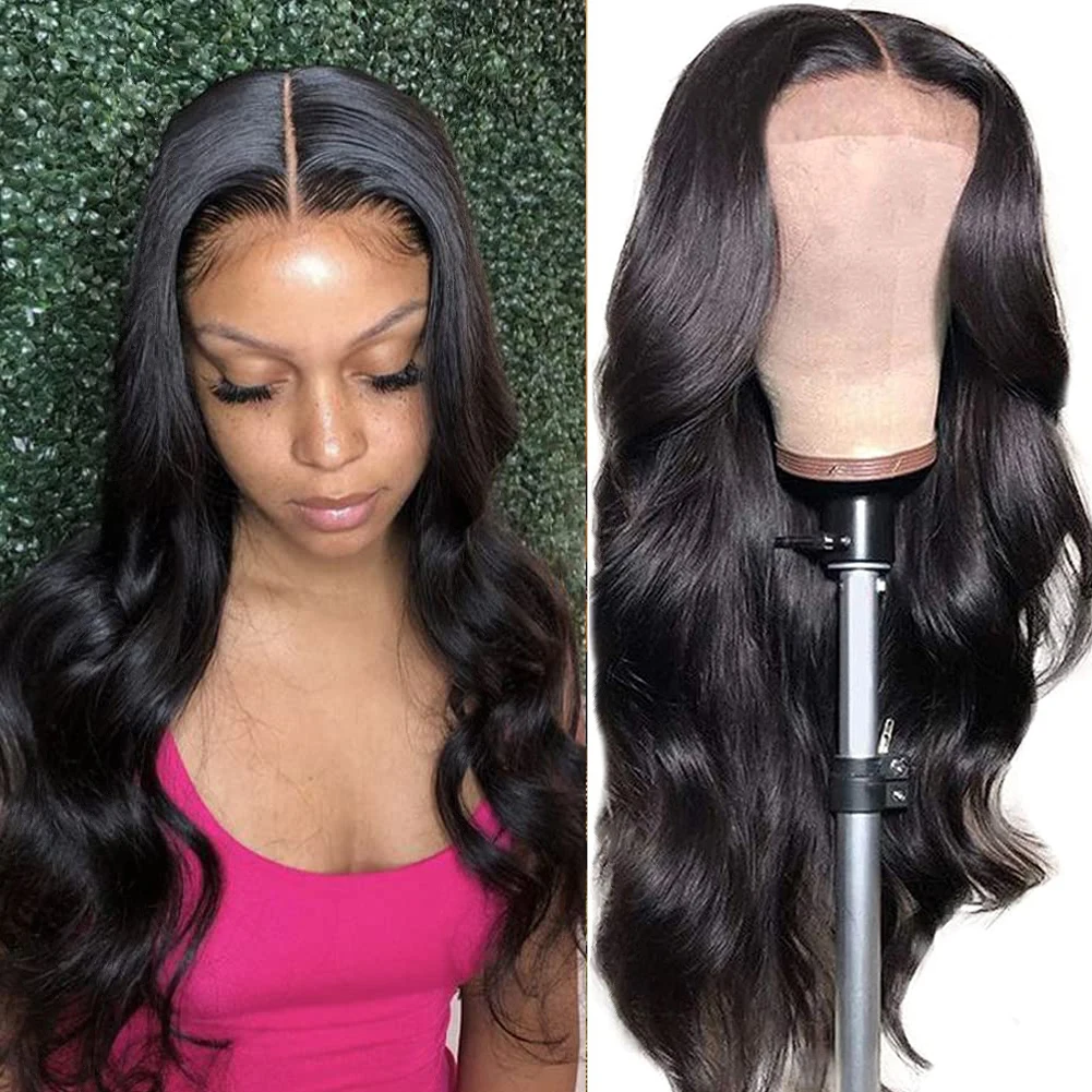 

AIMEYA 13x4 13x6 HD Lace Natural Color Body Wave Wigs Brazilian Human Hair 360 Lace Frontal Wig For Black Women Remy Human Hair