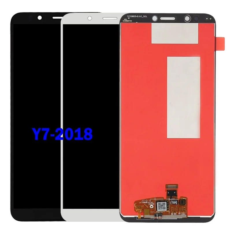 suitable for huawei y7 2017 mobile phone screen assembly for y7pro2019 display for y7 prime 2018 touch free global shipping
