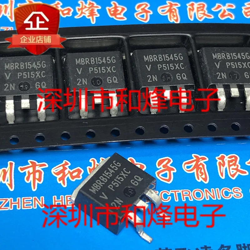 

5 шт.-10 шт. MBRB1545G TO-263 45 в 15 А, новый и оригинальный на складе