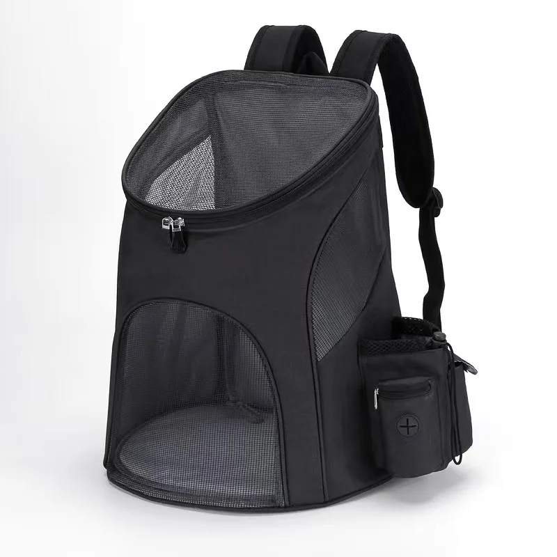

A Must-Have Pet Bag For Going Out Mesh Is Breathable Non Stuffy And Foldable Making It Easy To Carry A Backpack Pet Bag