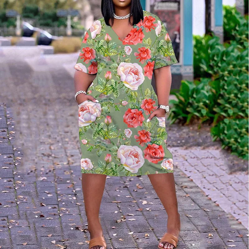 

Woman Chic Elegant Women'S Dresses Women'S Summer Dress Hot Selling Summer Beautiful Patterns Sexy Girls Clothes Plants