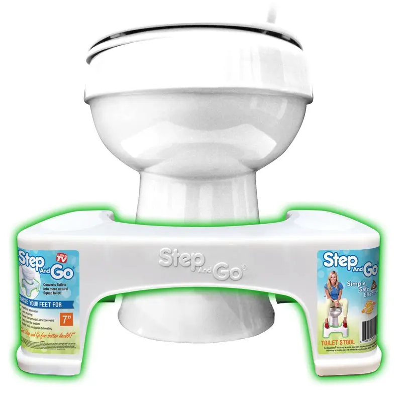 

Toilet Stool 7" - Bathroom Squat Stool
