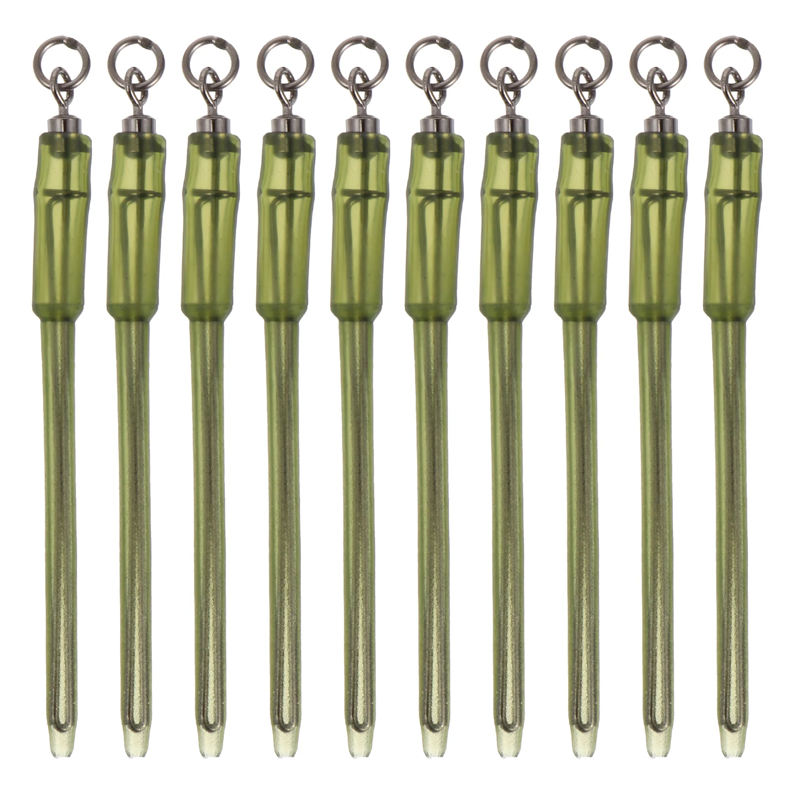

10pcs Fishing Swivel Prime Premium Sturdy Fishing Swivel Connector Rolling Ring for Outdoor Fishing accessories