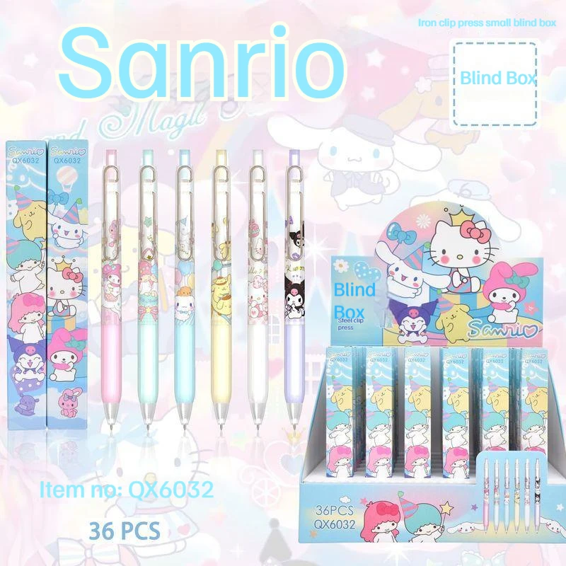 

36 шт./коробка, милые японские принадлежности Sanrio 0,5 мм