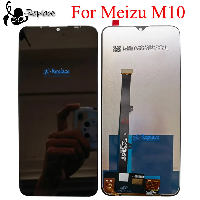 100% протестированный высококачественный 6 5 "Новый ЖК-дисплей для Meizu M10 M 10