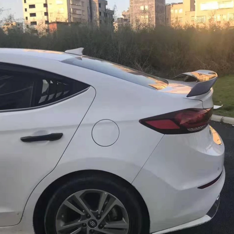 Для универсального спойлера аксессуары новый OLD Hyundai Elantra CN7 АБС-пластик багажник