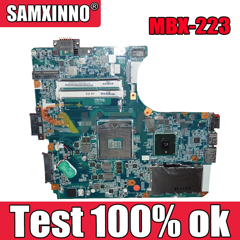 

AKEMY A1771573A For Vaio VPCEB laptop motherboard MBX-223 M960 1P-009CJ01-6011 HM55 DDR3 Main board