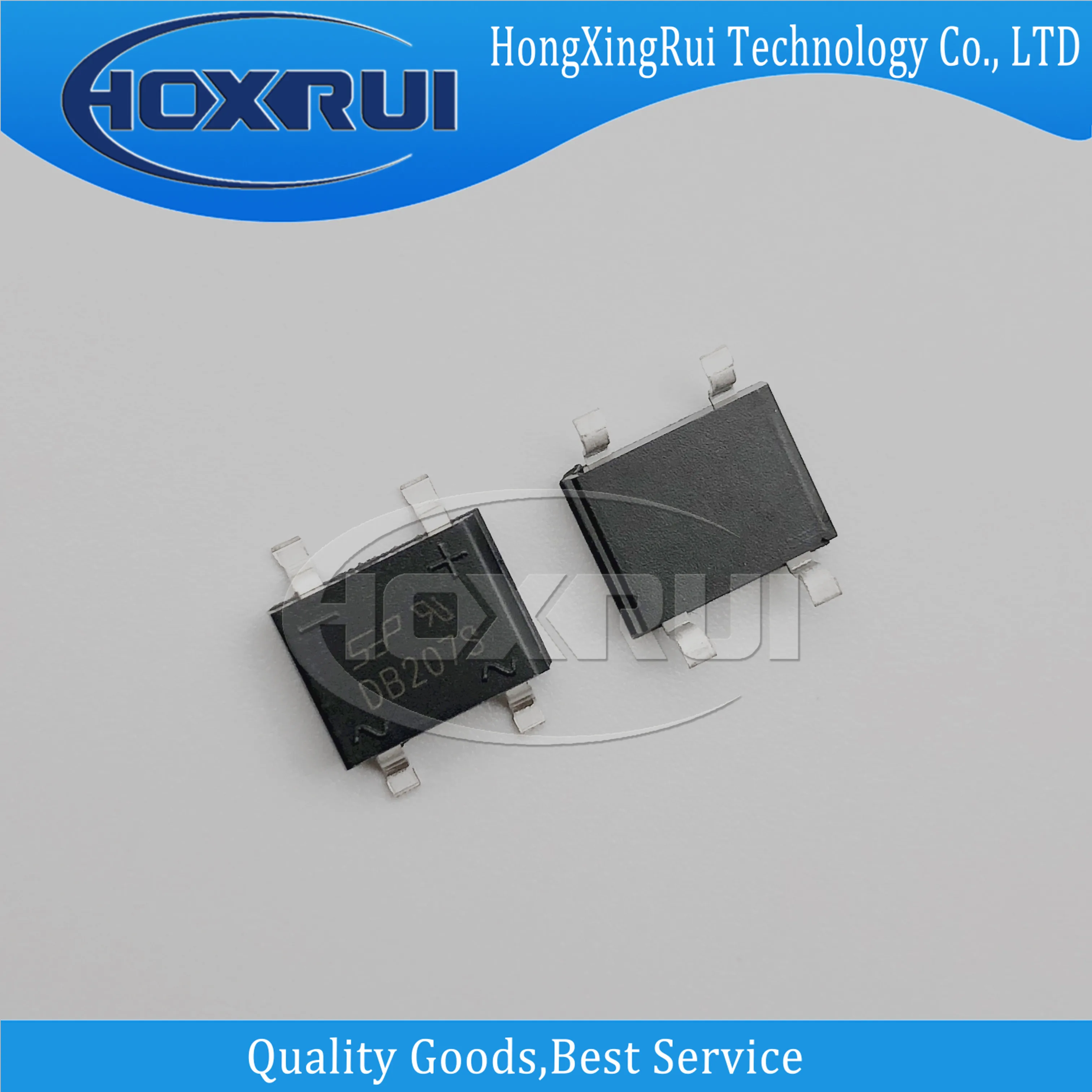 (100 шт.),DB107S,SOP-4, мостовой выпрямительный диод, один, 1 кВ, 1A, SMD, 1,1 В, 4 контакта