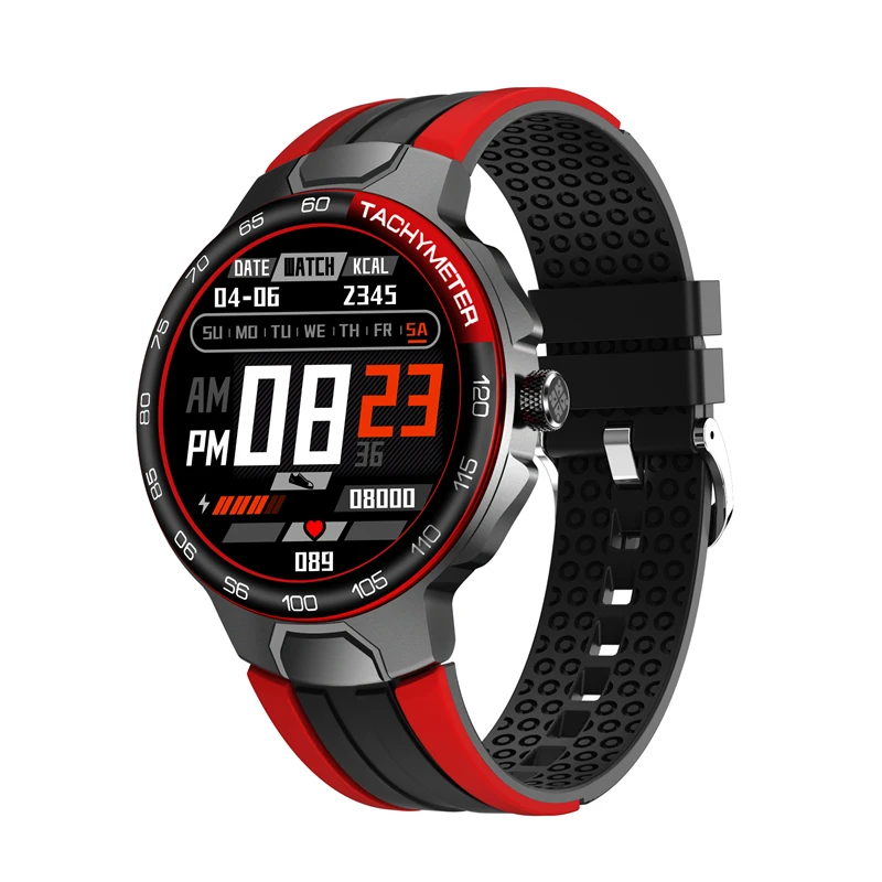 

E15 Smart Watch Men Sports Watches IP68 Waterproof GPS Track Heart Rate Blood Pressure Weather Smartwatch PK P8 E13