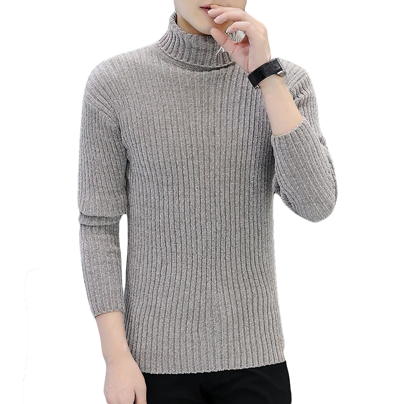 

2022 Top New Men's Thickening Autumn and Winter Fashion Snowy Trend Casual Round Neck Knitted Sweater