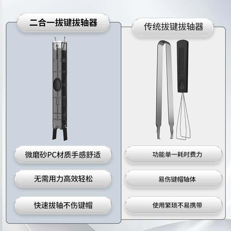 Съемник Gravastar два в одном переключатель Gateron механическая клавиатура инструмент