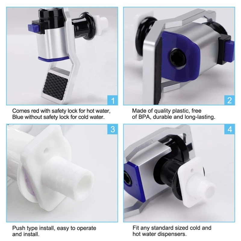 Пластиковый дозатор воды сменный кран для питьевых фонтанов |