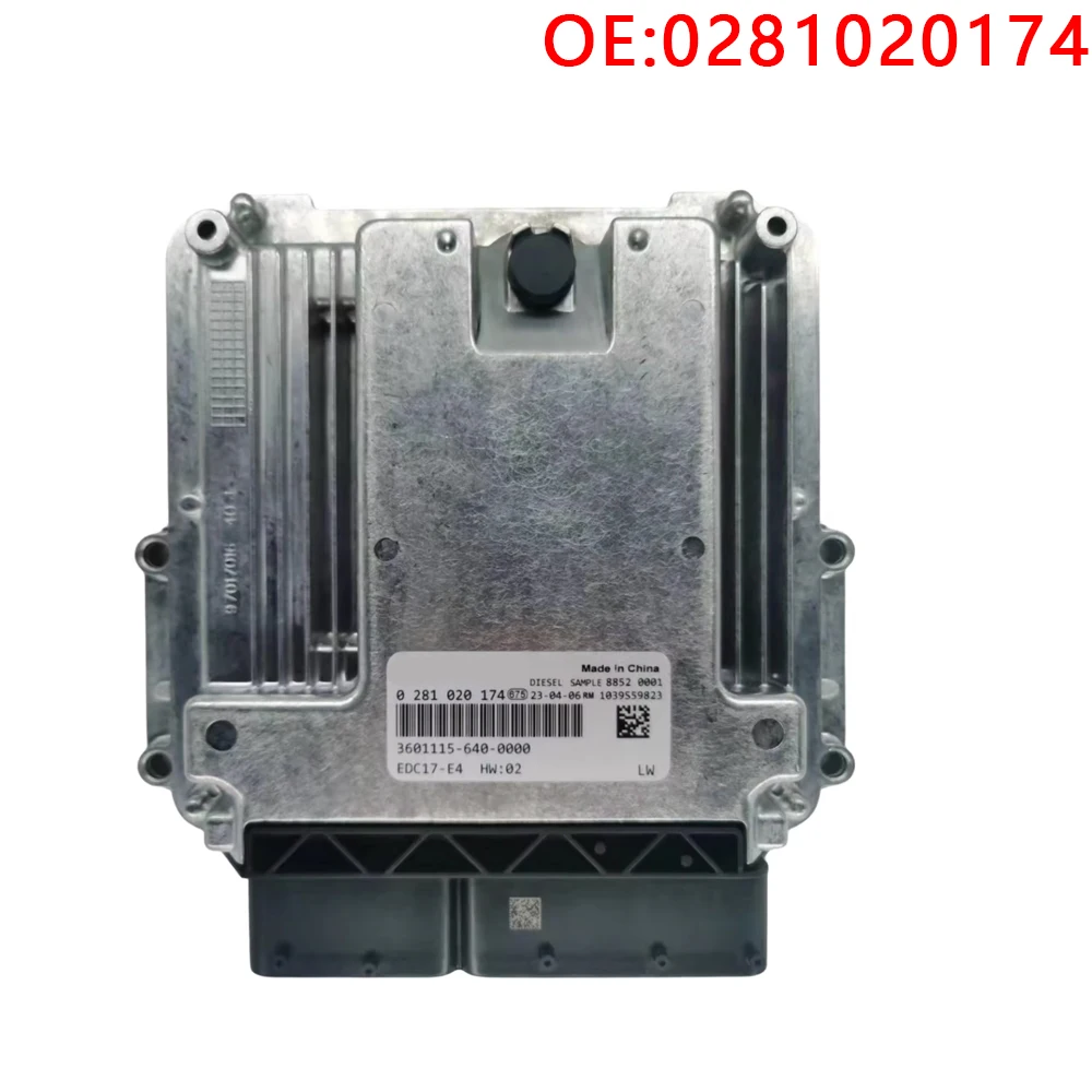 Для 0281014277 0281 014 277 Компьютерная плата с двигателем Ecu Voor Foton Mrt Pick-Up Monpark