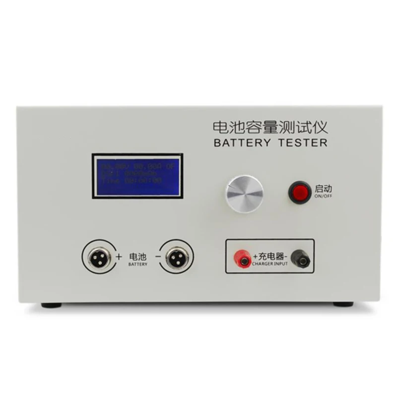 

12-72V 20A Lead Acid Lithium Battery Capacity Tester Support External Charger Charging and Discharging AC100-240V EBC-B20H