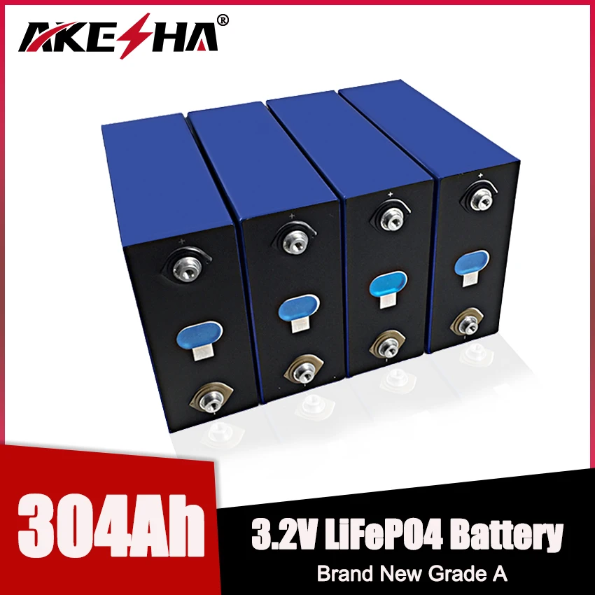 

310Ah 3.2V LiFePO4 Lithium Iron Phosphate Cell Rechargeable Batteries 12V 24V 48V Battery Suit Boat Yacht EV Golf Cart Forklift