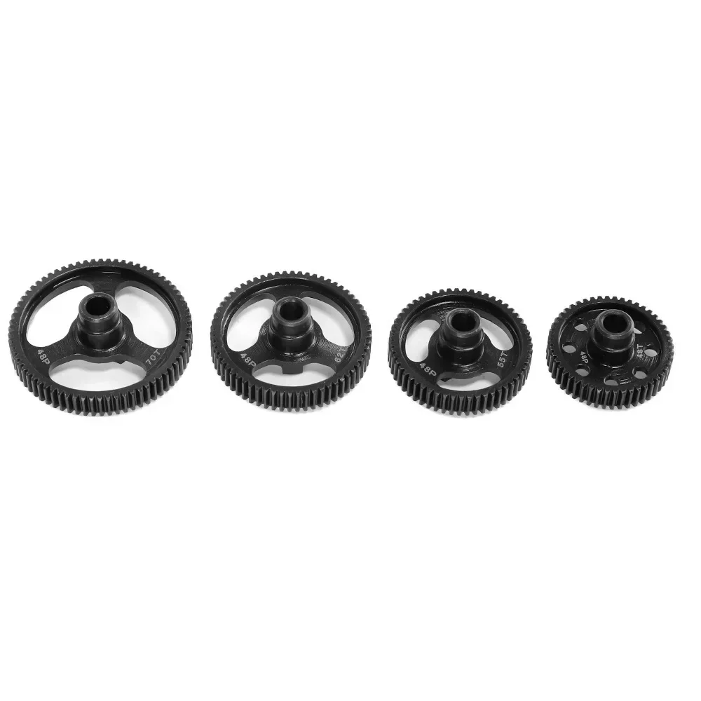 Стальная зубчатая передача 48P 48T 55T 62T 70T для TRAXXAS 1/10 4-Tec 2 0 3 Запчасти
