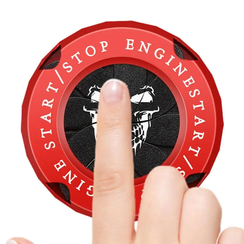 

Кнопка запуска автомобиля, крышка автомобиля с одним кликом, кнопка переключения стоп, вращающаяся Защитная крышка автомобиля