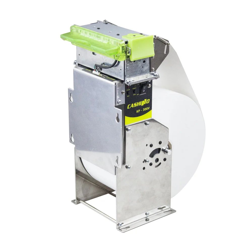 

Cashino KP-300 80mm RS232/TTL+USB kiosk thermal ticket printer