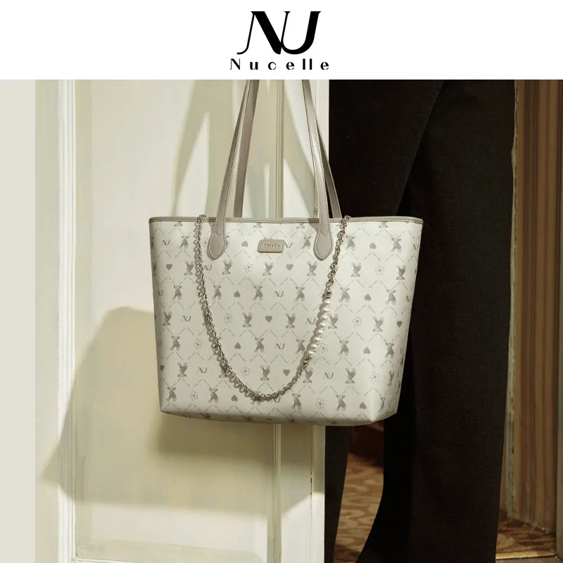 

2022 new simple shoulder handbag large capacity tote bag college student class bag