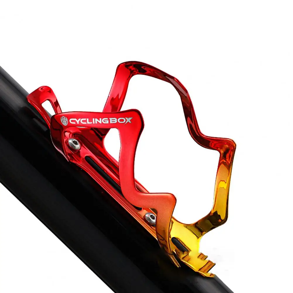 

Hard Bike Bottle Holder Electroplating Aluminum Alloy Bike Water Bottle Cage Good Toughness Bicycle Bottle Rack