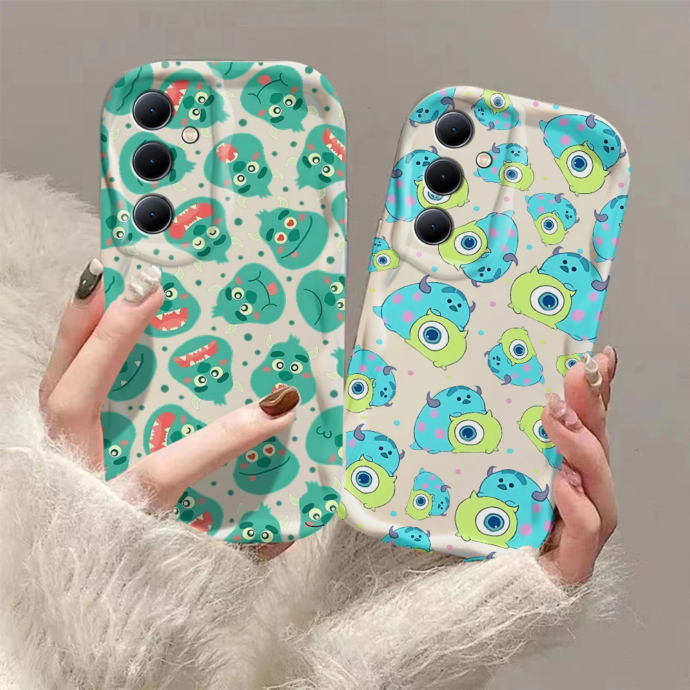 Чехол M-monsters Inc 3D для Xiaomi Redmi 13C 12 12C 10 10C 9 9C A1 A2 K50 K40 Note 13 11 Pro Plus 4G