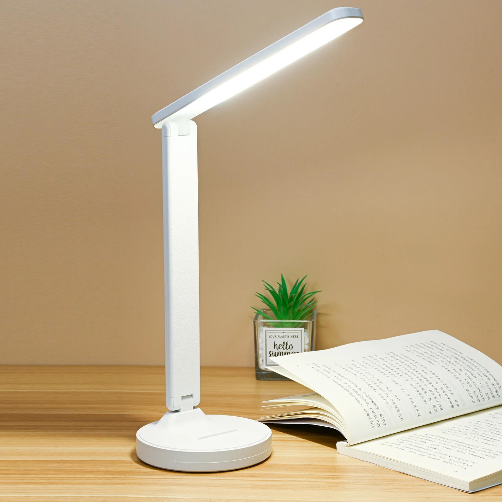 

Office Bright Table Lamp USB Eye-Protection Table Lamp 5 Dimable Level Touch Night Light For Bedroom Reading lampara escritorio