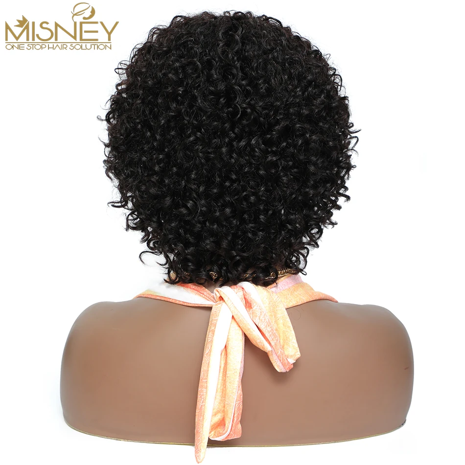 Парик с кудрявым Бобом парики из человеческих волос бразильские афро кудрявые