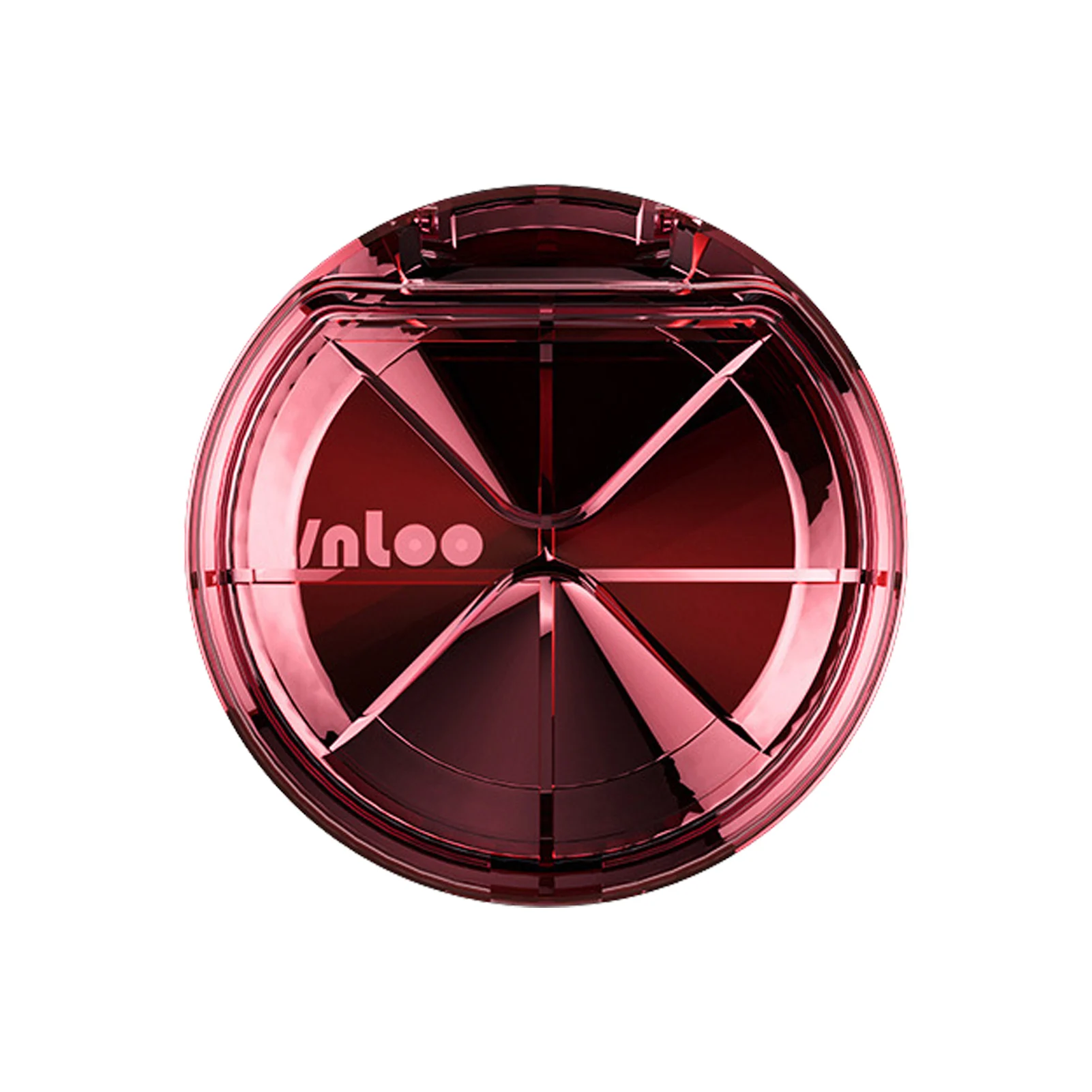 

Colored Pill Boxes Large Capacity Pill Organisers 4 Grids White Medicine Box With Moisture-Proof Design For Purse And Pockets