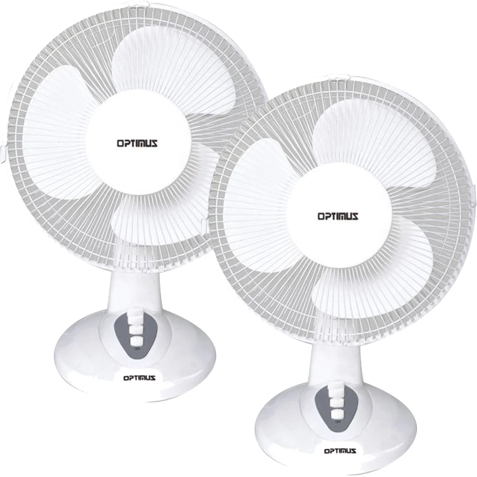 

12" Oscillating Table Fan FNOP1230, 2 pack