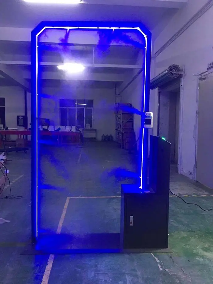 Портативный проходной туннель с датчиком температуры