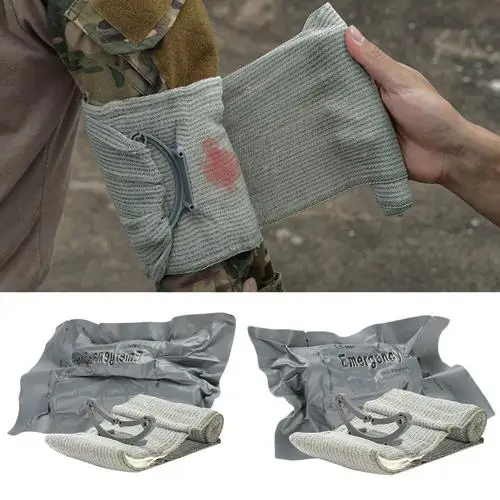 

Emergency Hemostatic Bandages Israeli Bandage Injuries Trauma Solider Training Compression Stop Bleeding Bandage Isreal Bandage