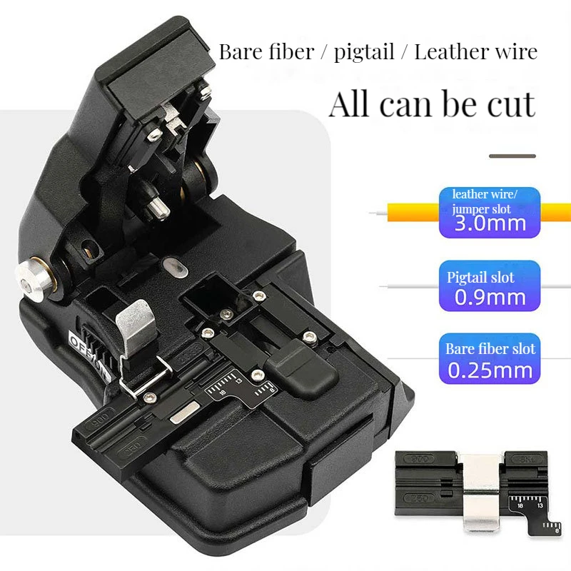 HS-30 High Precision Optical Fiber Cleaver Fiber Optics Cutter Comparable For CT-30 Fiber Cleaver FTTH Fiber Optic Cutter