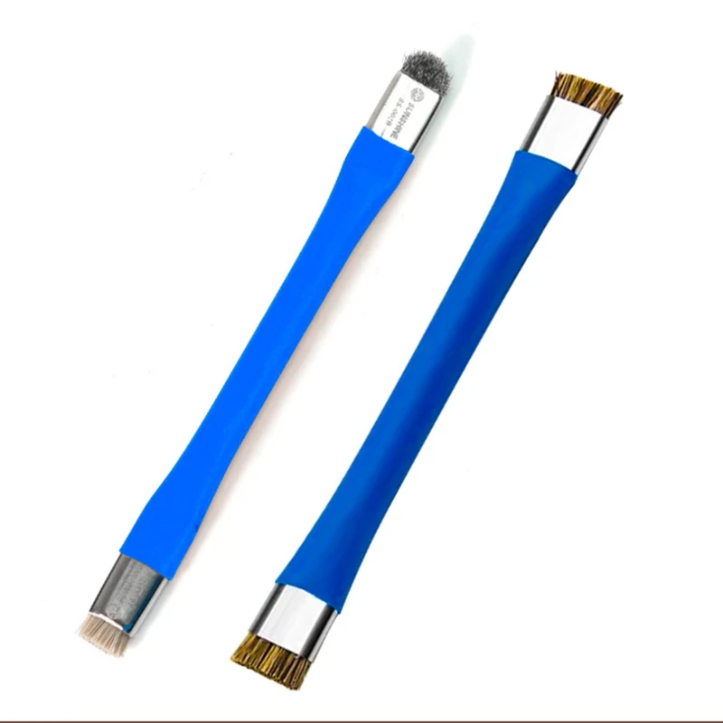 

2Pcs Double Head Anti-Static ESD Safe Hard Brush For Phone Motherboard Circuit Board Cleaner Computer Keyboard Cleaning