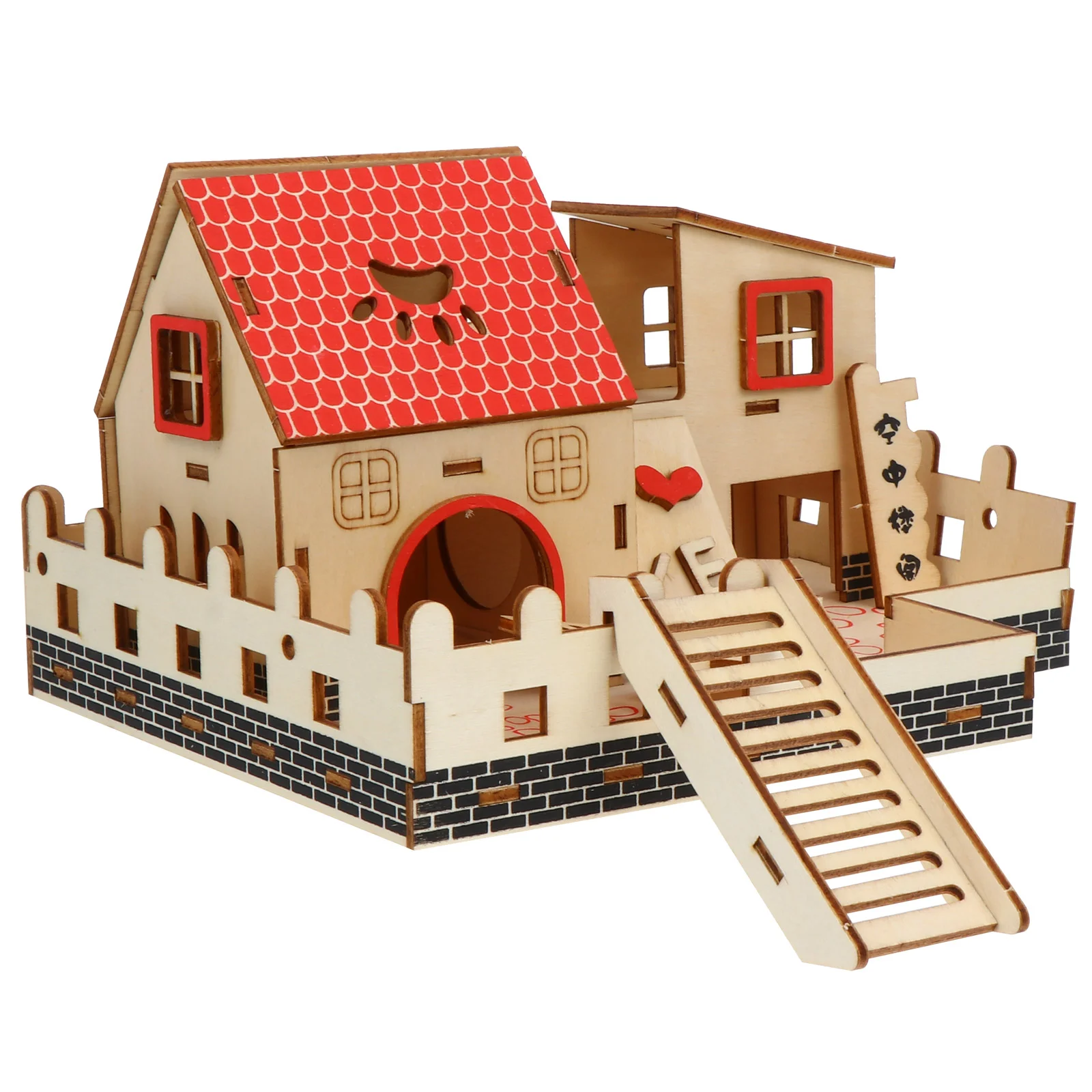 Комната для хомяка игрушки-кролики лестницы мышь крыса дерево спортивные