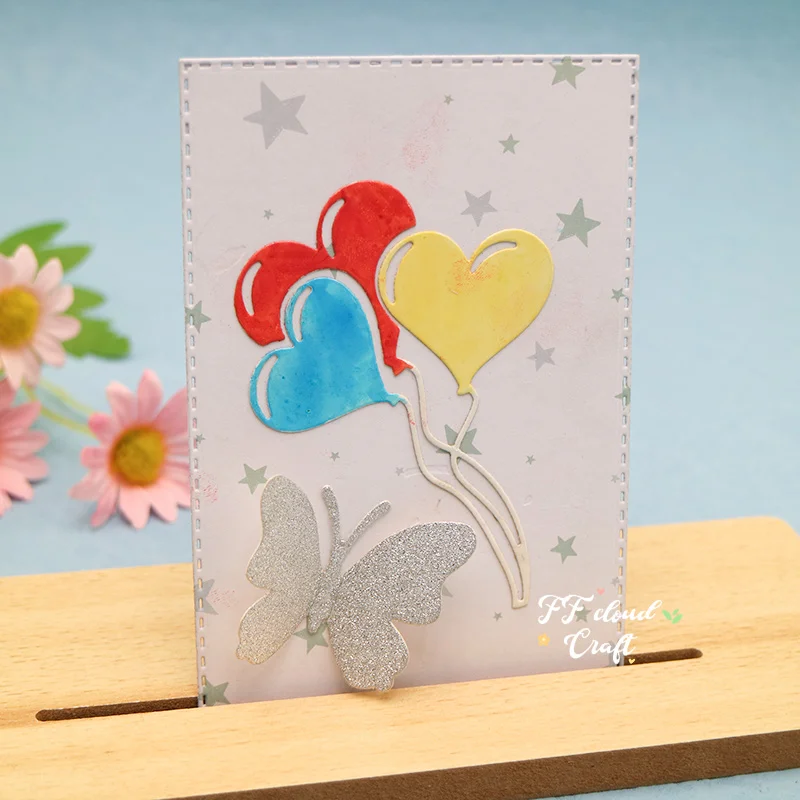 

Вырубные штампы, воздушный шар, металлическая фотография, вырезанные штампы для самостоятельного изготовления альбомов, бриллиантов, траф...