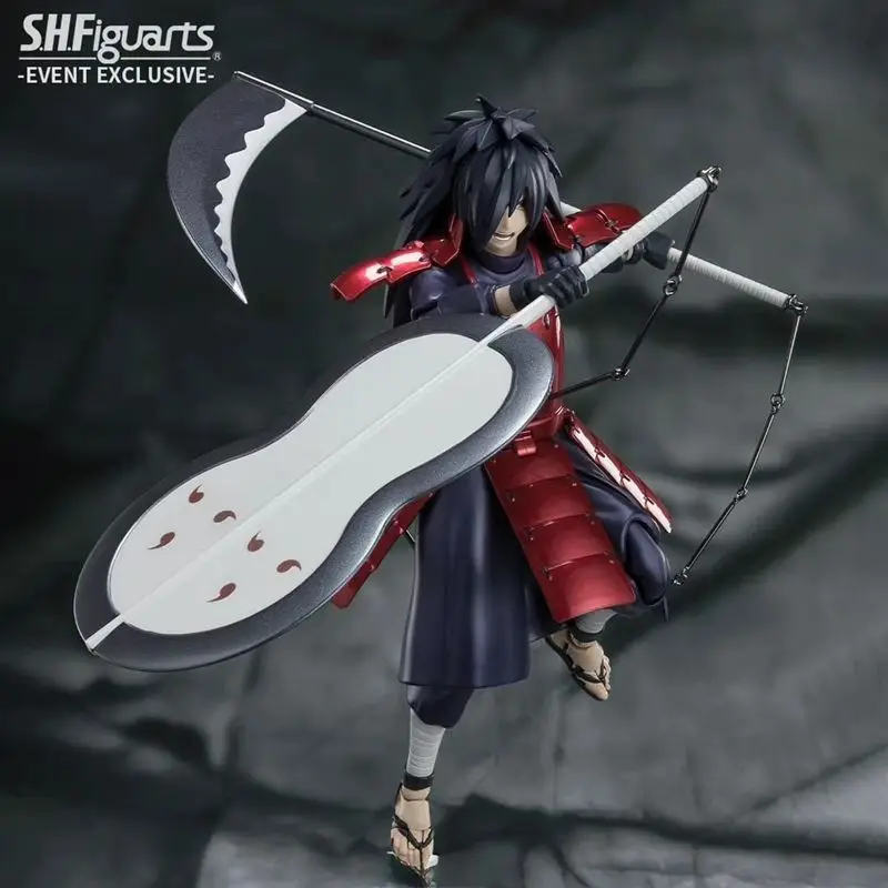 Фото Оригинальный Bandai SHFiguarts 2,0 Наруто Саске Какаши Сакура Учиха Мадара SHF аниме фигурка экшн-модель игрушки №5