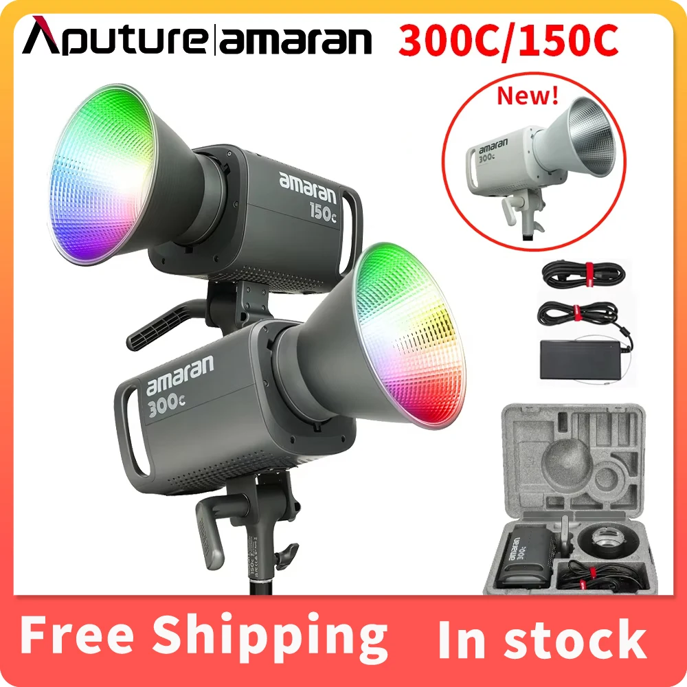 Светодиодный светильник Aputure 300C/150C 2500K-7500K RGBWW