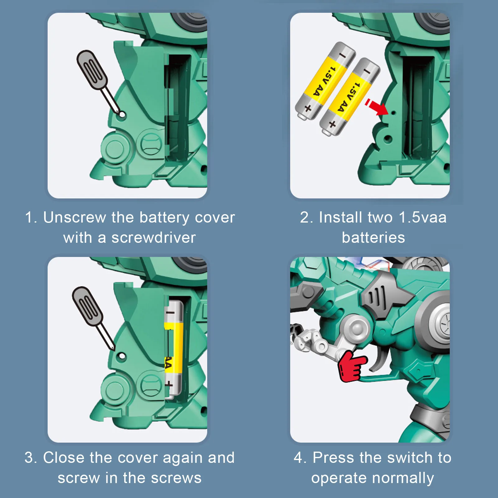 Механический динозавр-спрей с огнедышащим дыханием, крутым освещением и вооруженной ракетной моделью игрушки для детей мальчиков 2022 года моды.