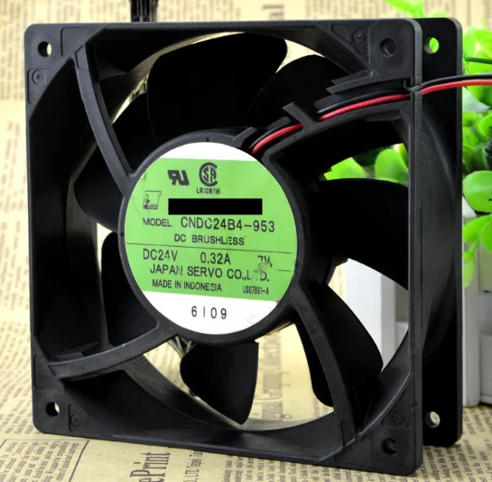 100% рабочий оригинальный Φ 12 см 12038 24 в а 7 Вт осевой вентилятор инвертора