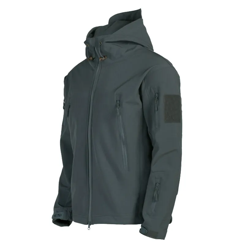 

2021 Military Jackets Men Shark Skin Soft Shell Tactical Windproof Waterproof Jacket Men Army Combat Jackets Mens Bomber
