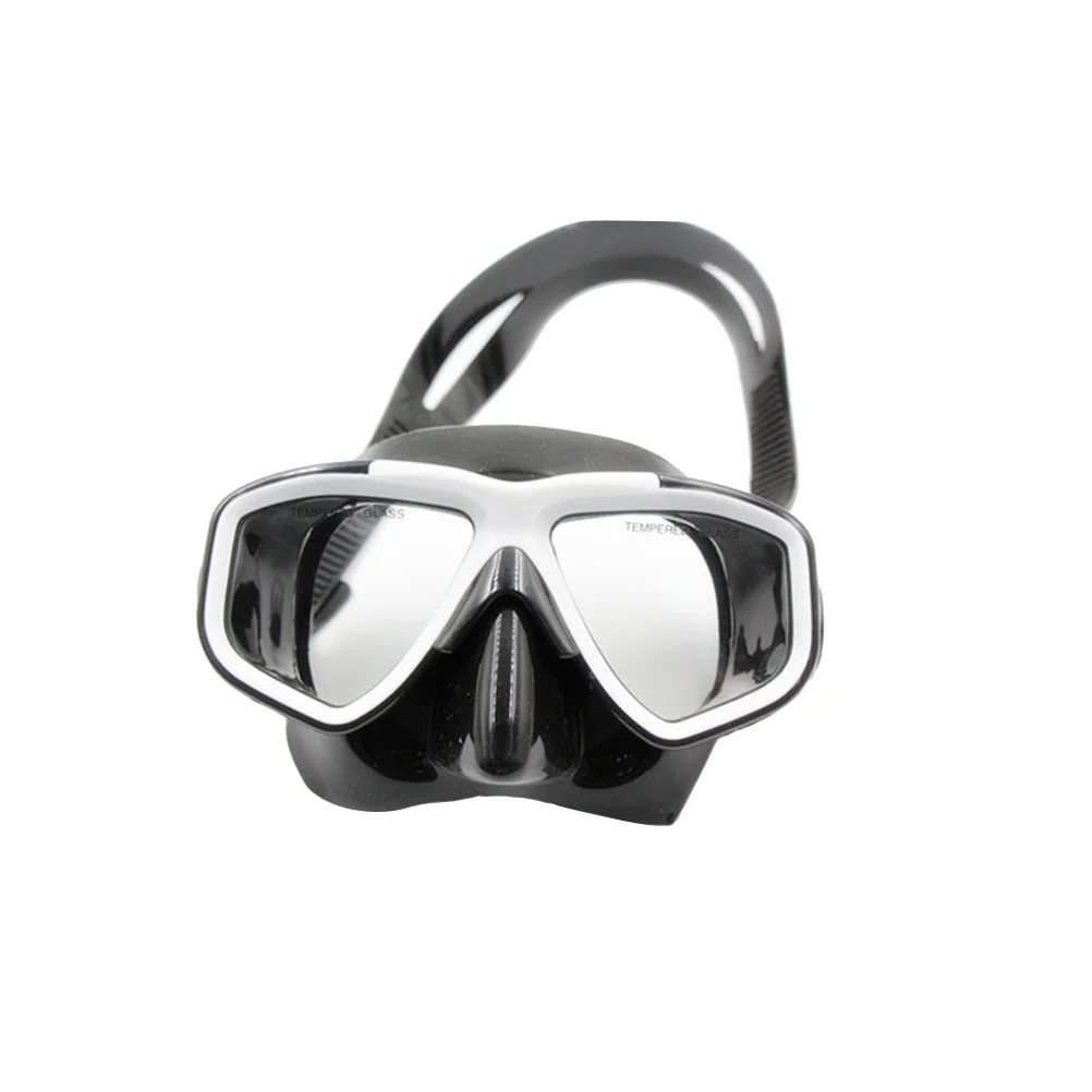 

Adult Anti-fog Scratch-resistant Panoramic Diving Mask with Silicone Skirt Tempered Glass for Scuba Snorkeling Freediving -
