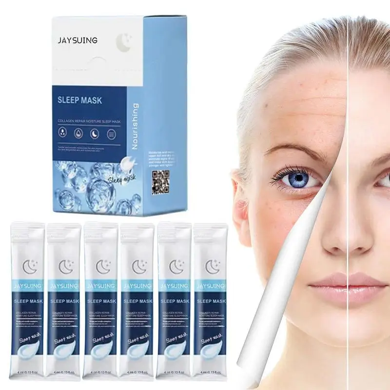 

Collagen Masque 20 Pack Collagen Essence Full Face Care Anti Age Lifting Facial Masque Portable Skincare For Every Skin