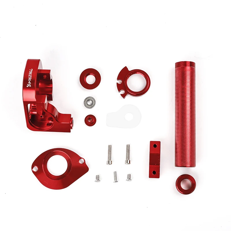 

7/8" Aluminum Throttle Grip Twist Quick Action Gas Throttle Settle With Cable For Motorcycle Moped Scooter Bike M10*1.5
