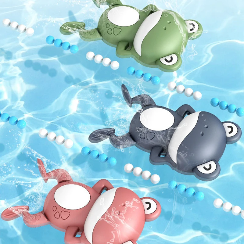 Мультяшная лягушка игрушка для купания ребенка плавательный бассейн Пляжная