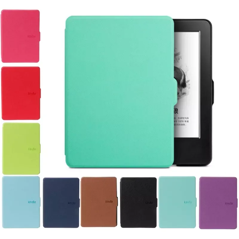 

Faux Leather Flip Stand Tablet Case Cover For Amazon Kindle 8th Generation 2016