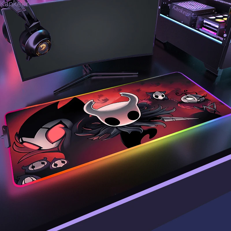 Женский коврик для мыши с клавиатурой &quotРыцарь&quot большой игровой Настольный RGB