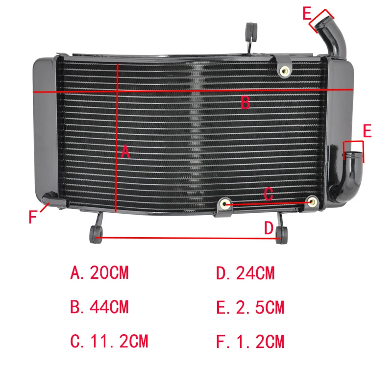 

Motorcycle Replacement Cooling Aluminum Cooler Radiator For Ducati 748 748S 916 996 996S 1994-2002