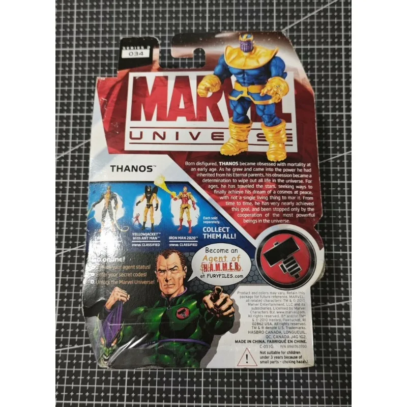 Новая оригинальная фигурка Hasbro MARVEL LEGENDS THANOS, коллекция подарков (art.: 3920d45ca05c0) - 3920d45ca05c0